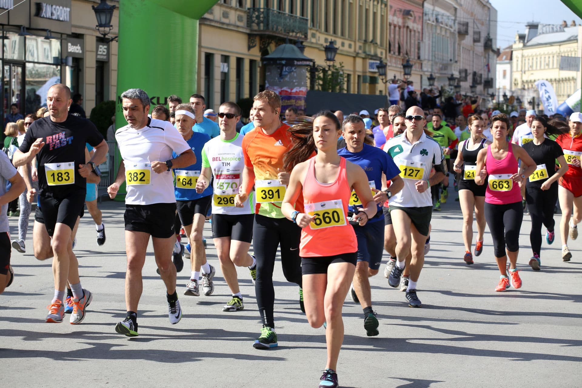 Untrainierte Marathonläufer laufen Gefahr für einen Unfall.