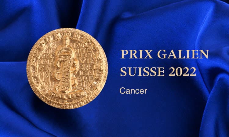 Prix Galien Suisse 2022: Cancer