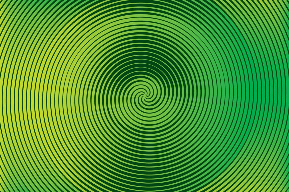 Konzentrische Kreise abstrakter Hintergrund