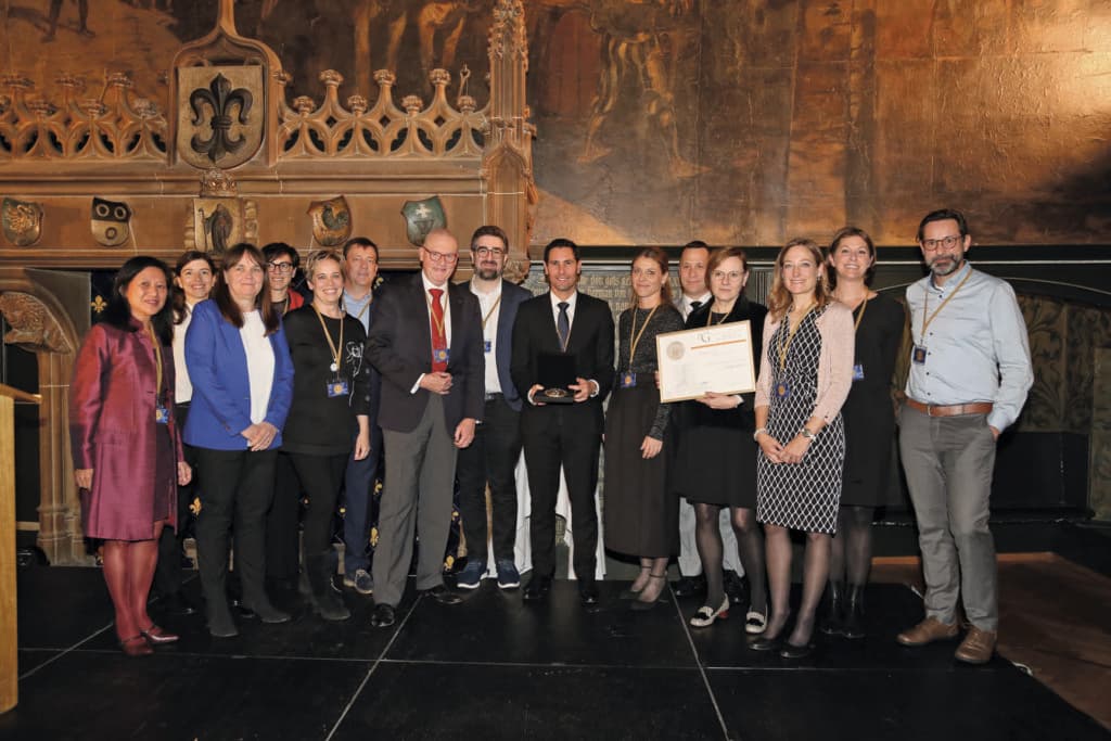 Photo de groupe du Prix Gallien