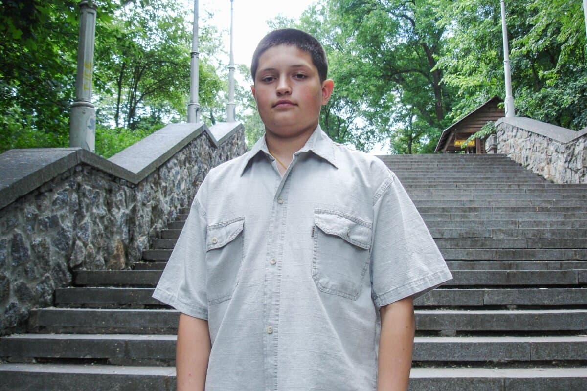 Jugendlicher mit Übergewicht