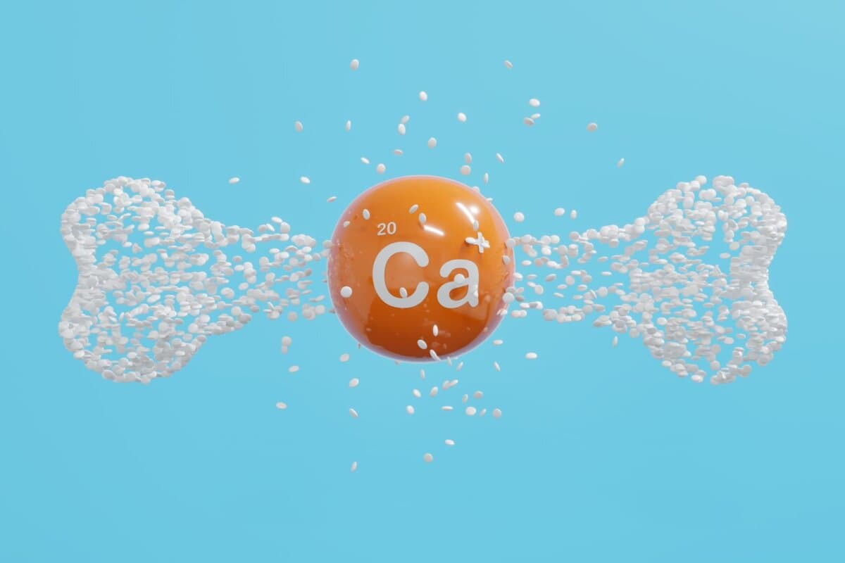 Calcium ist essenziell für den Knochenerhalt.