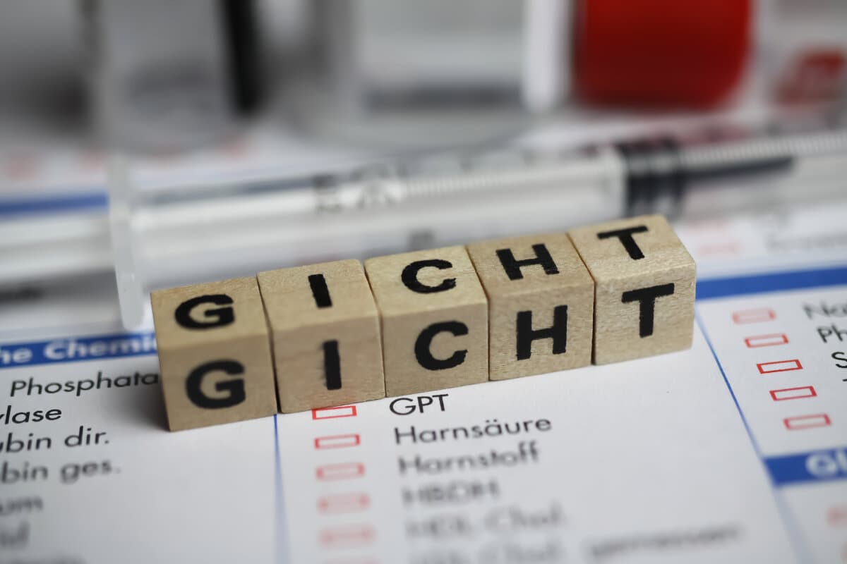 Gicht und Harnsäure-Wert
