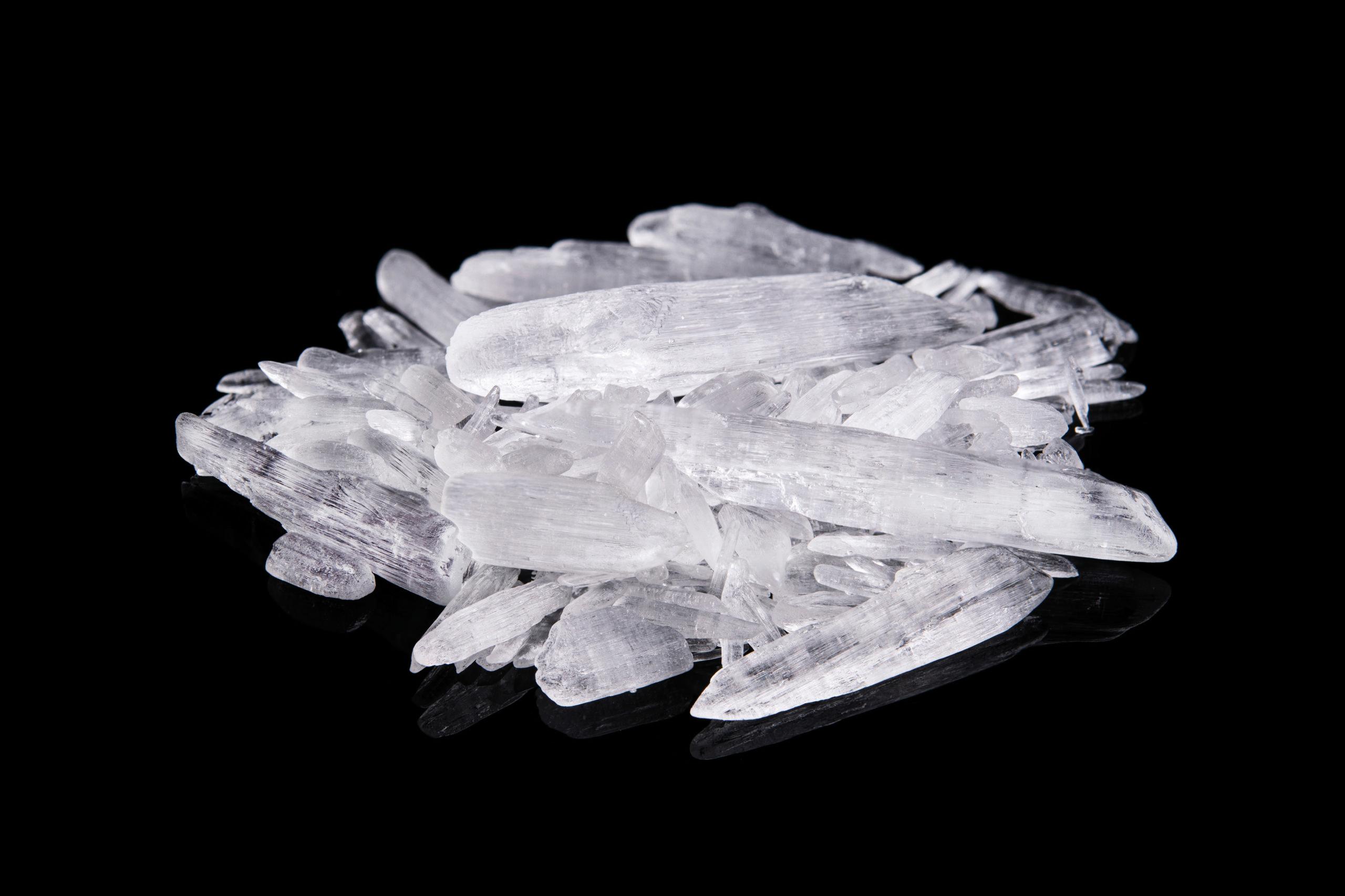 Heavy drug methamphetamine crystal