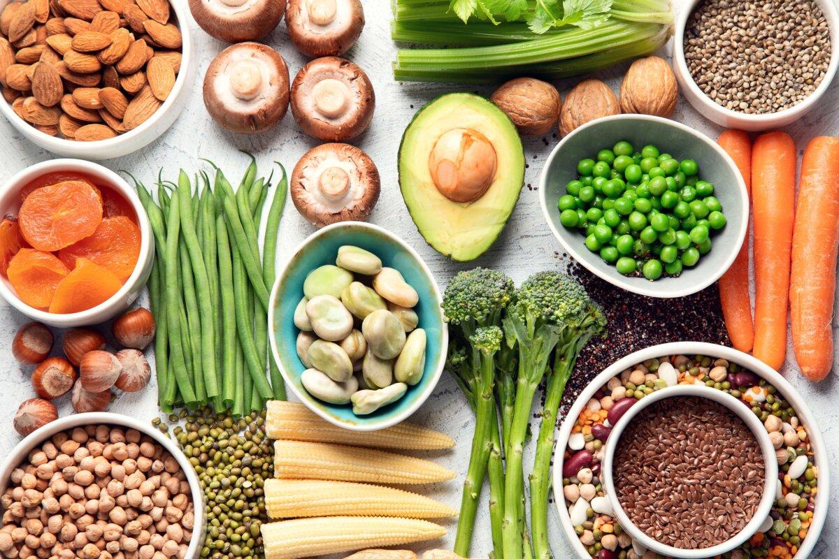 Nahrungsquellen für pflanzliches Protein