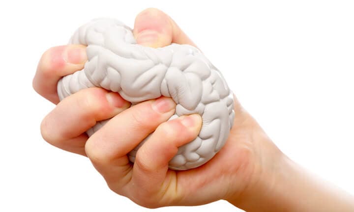 Stressball hilft, Stress und Muskelverspannungen abzubauen