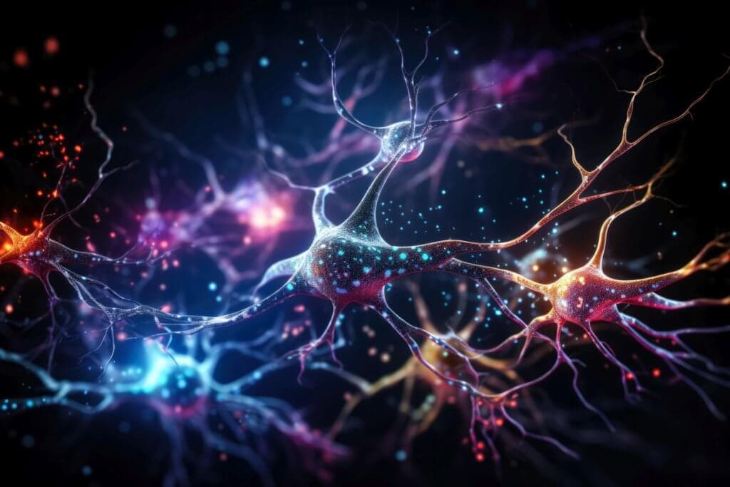 Eine spezifische Astrozyten-Unterart wirkt an der synaptischen Kommunikation mit.