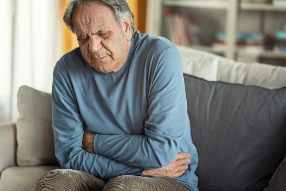 Hinter den postprandialen Schmerzen eines 62-jährigen steckte eine Pfortaderthrombose.