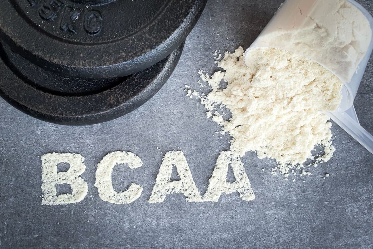 Verzweigtkettige Aminosäuren (BCAA) sind essenziell für den Muskelaufbau.